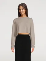 Chloe Cashmere Cropped Sweater