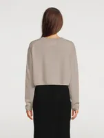 Chloe Cashmere Cropped Sweater