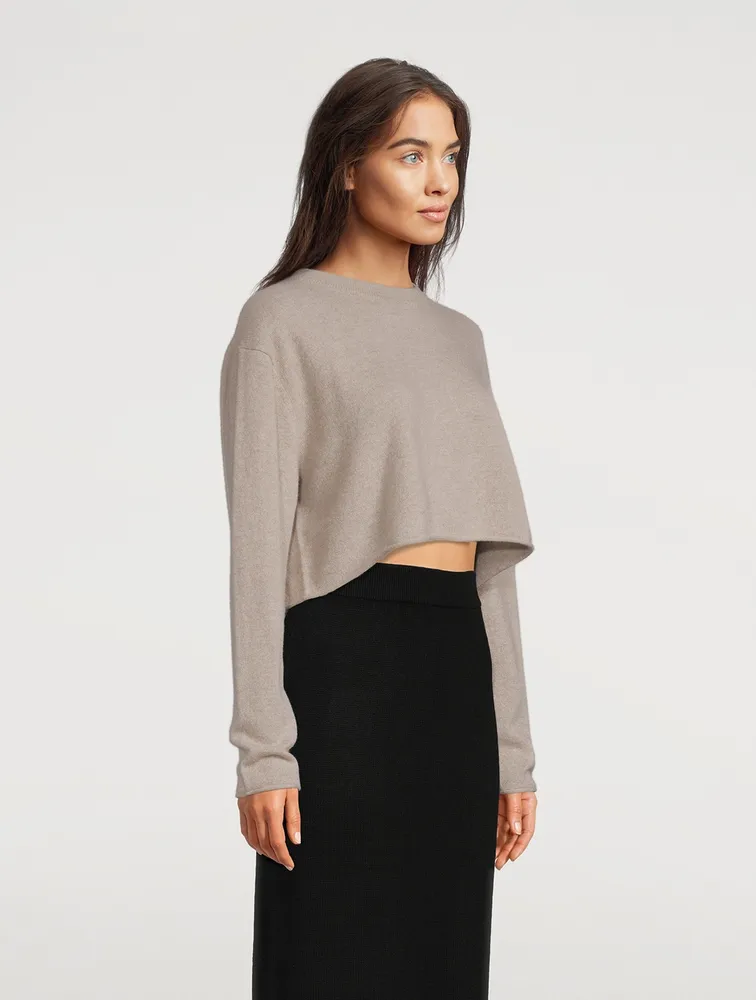 Chloe Cashmere Cropped Sweater
