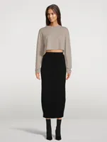 Chloe Cashmere Cropped Sweater