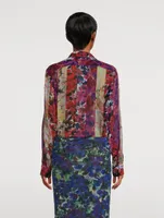 Celinda Shirt Patchwork Floral Print