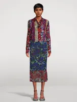 Celinda Shirt Patchwork Floral Print