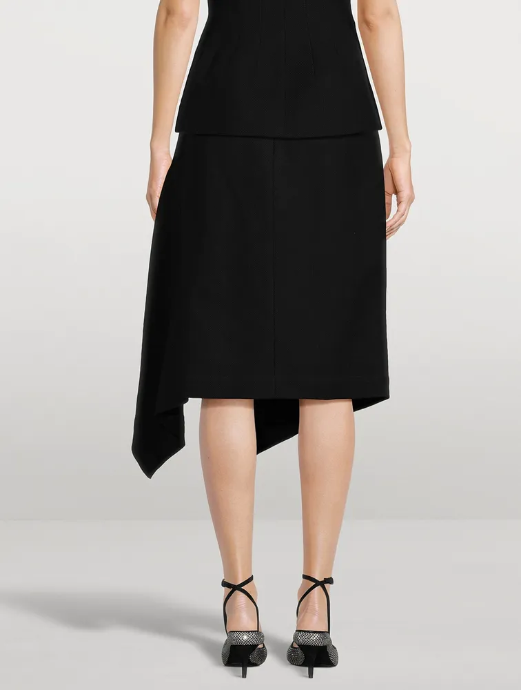 Saxo Draped Midi Skirt