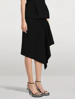 Saxo Draped Midi Skirt