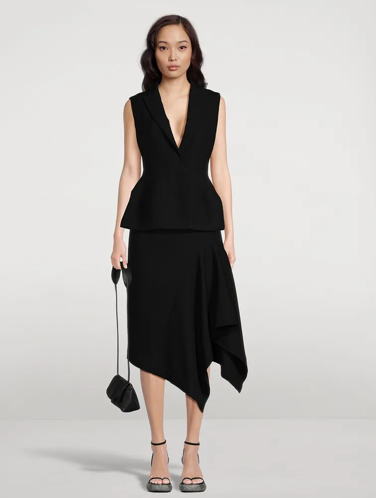 Saxo Draped Midi Skirt