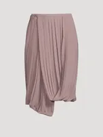 Sagan Pleated Midi Skirt