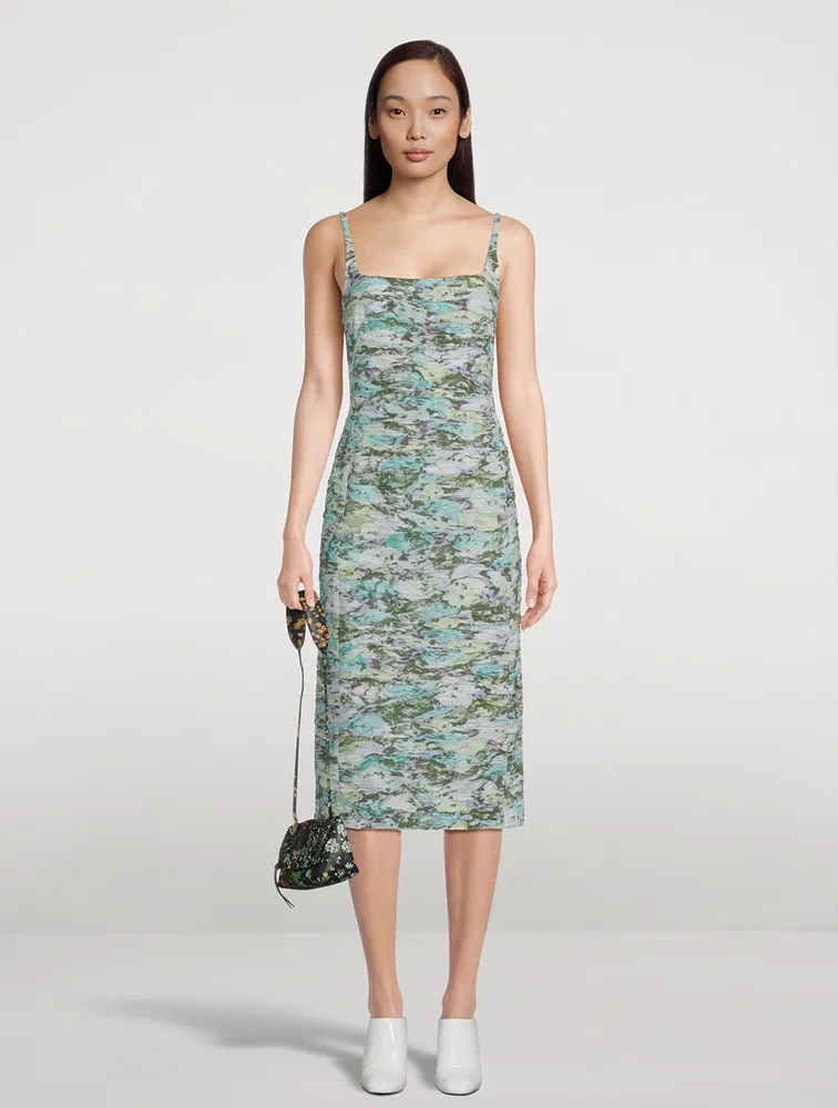 Deban Printed Midi Dress