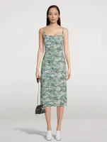 Deban Printed Midi Dress