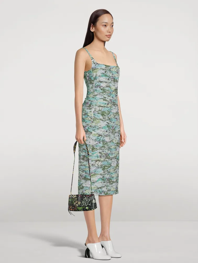 Deban Printed Midi Dress