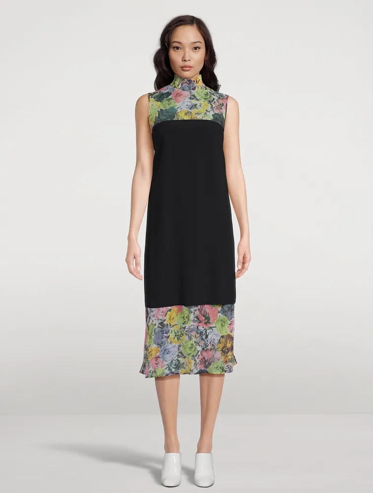 Dara Midi Dress Floral Print