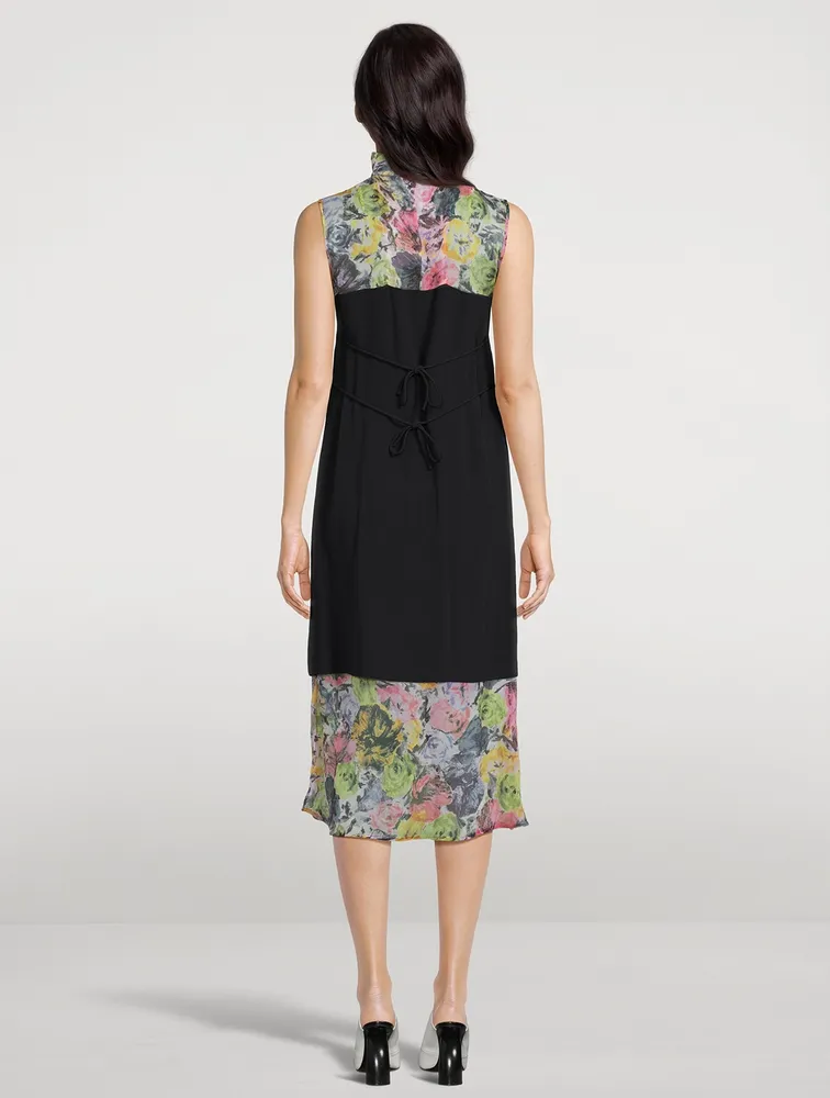 Dara Midi Dress Floral Print