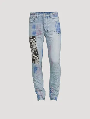 Chitch The Streets Kolor Slim Tapered Jeans