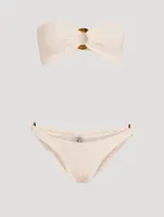 Gloria Bandeau Bikini Set