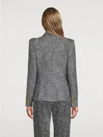 Box-Pleat Blazer