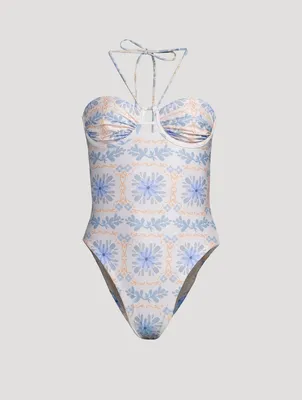 Sándalo Printed One-Piece Swimsuit