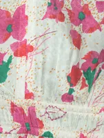 Edon Peplum Top Floral Print