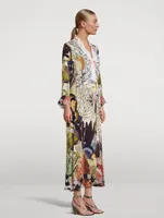 Nico Long Printed Robe