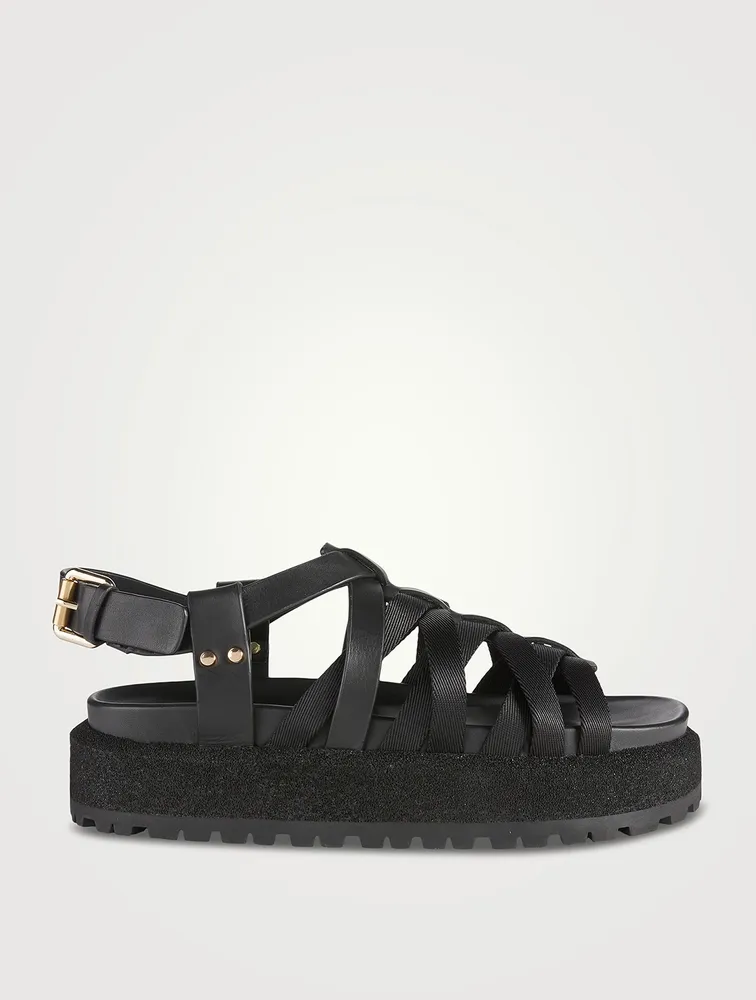 Park Leather Fisherman Sandals