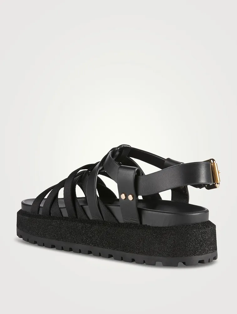 Park Leather Fisherman Sandals