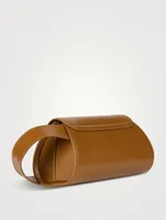 Small Cannolo Leather Shoulder Bag