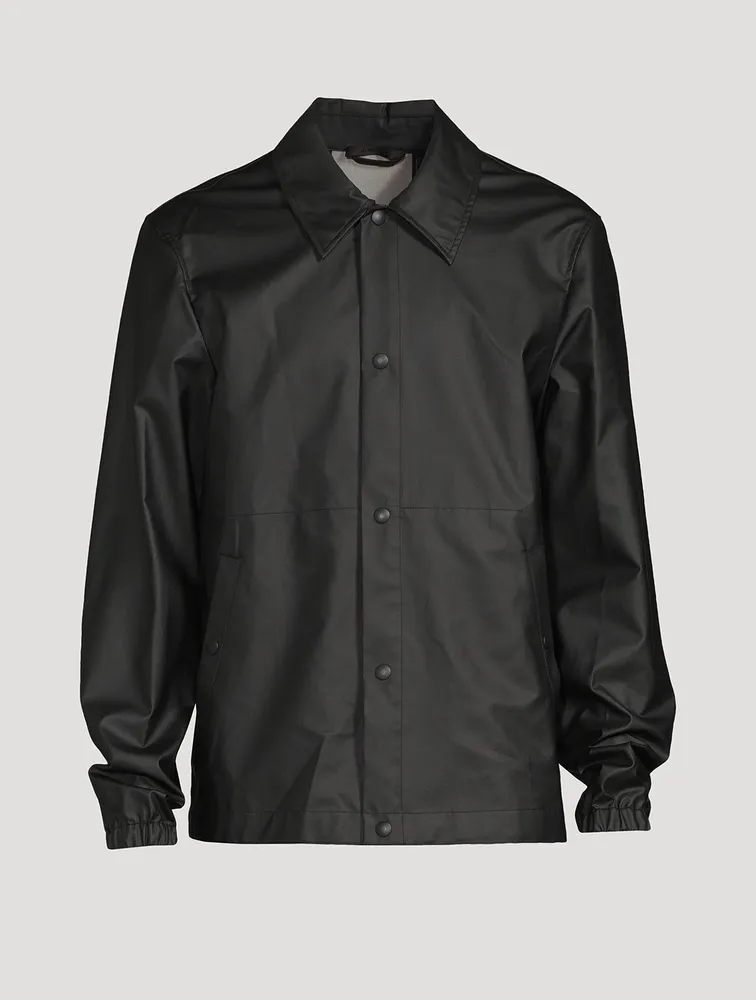 Stadium Jacket With Back Logo