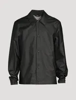 Stadium Jacket With Back Logo