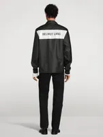 Stadium Jacket With Back Logo