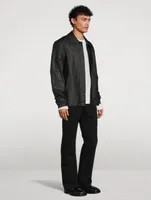Stadium Jacket With Back Logo