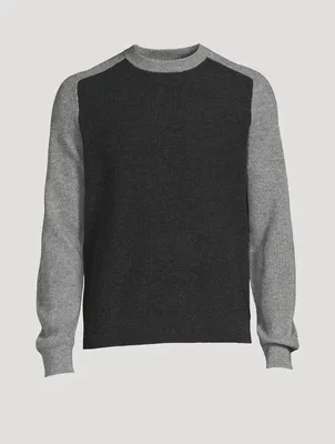 Toby Wool And Cashmere Crewneck Sweater