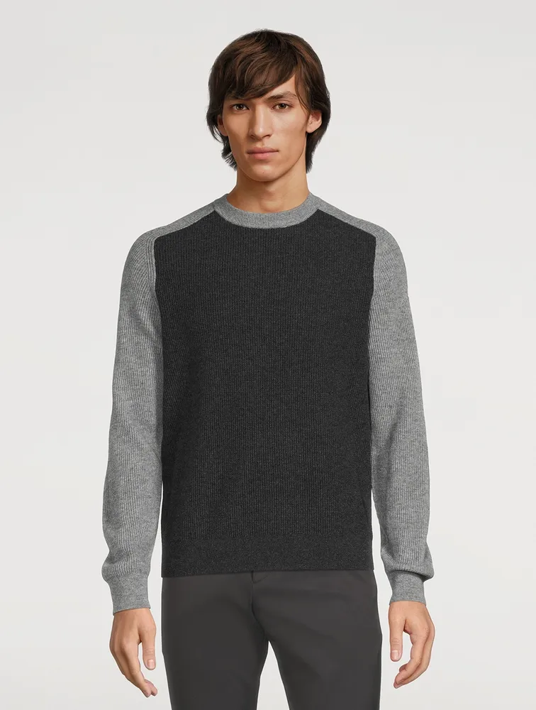 Toby Wool And Cashmere Crewneck Sweater