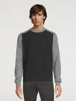 Toby Wool And Cashmere Crewneck Sweater