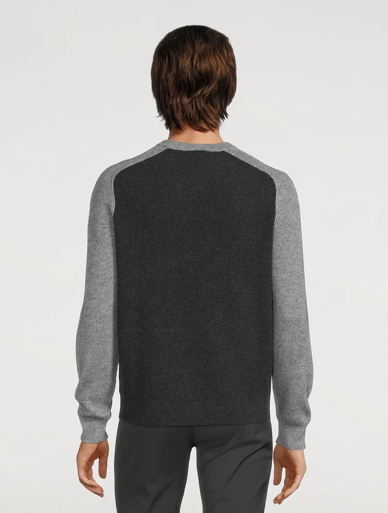 Toby Wool And Cashmere Crewneck Sweater