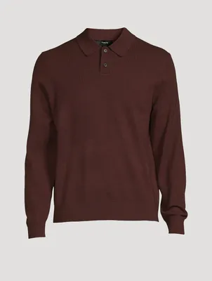 Wool And Cashmere Polo Shirt