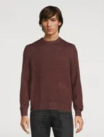 Hilles Wool And Cashmere Crewneck Sweater