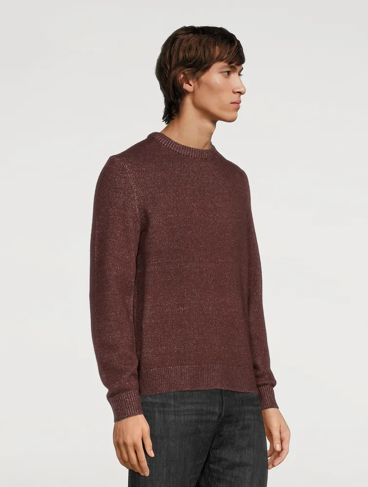 Hilles Wool And Cashmere Crewneck Sweater