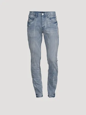 Tie Acid Skinny Jeans