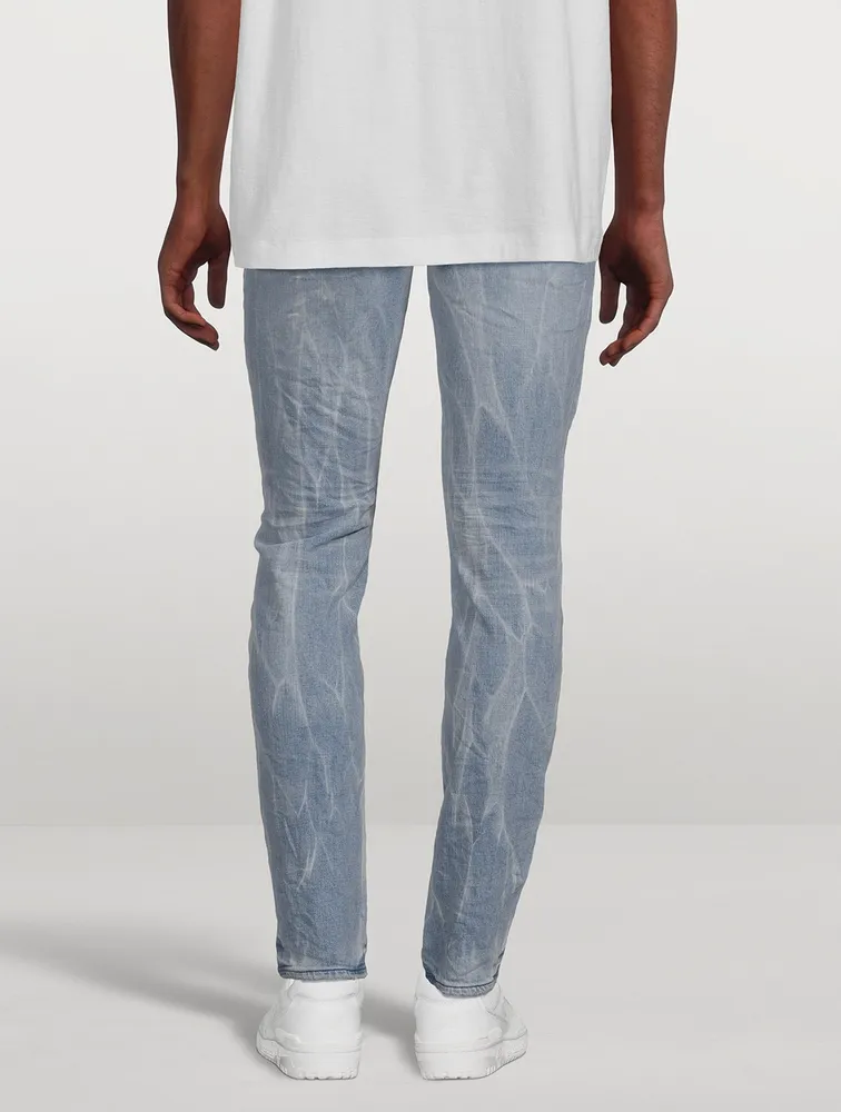 Tie Acid Skinny Jeans