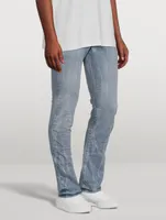 Tie Acid Skinny Jeans