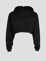 Headliner Padded Shoulder Cropped Hoodie