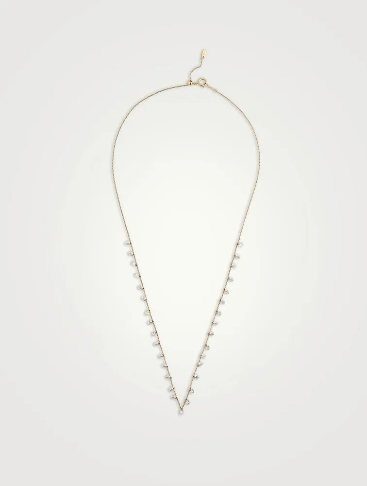 Danaé 18K Gold Necklace With Diamonds