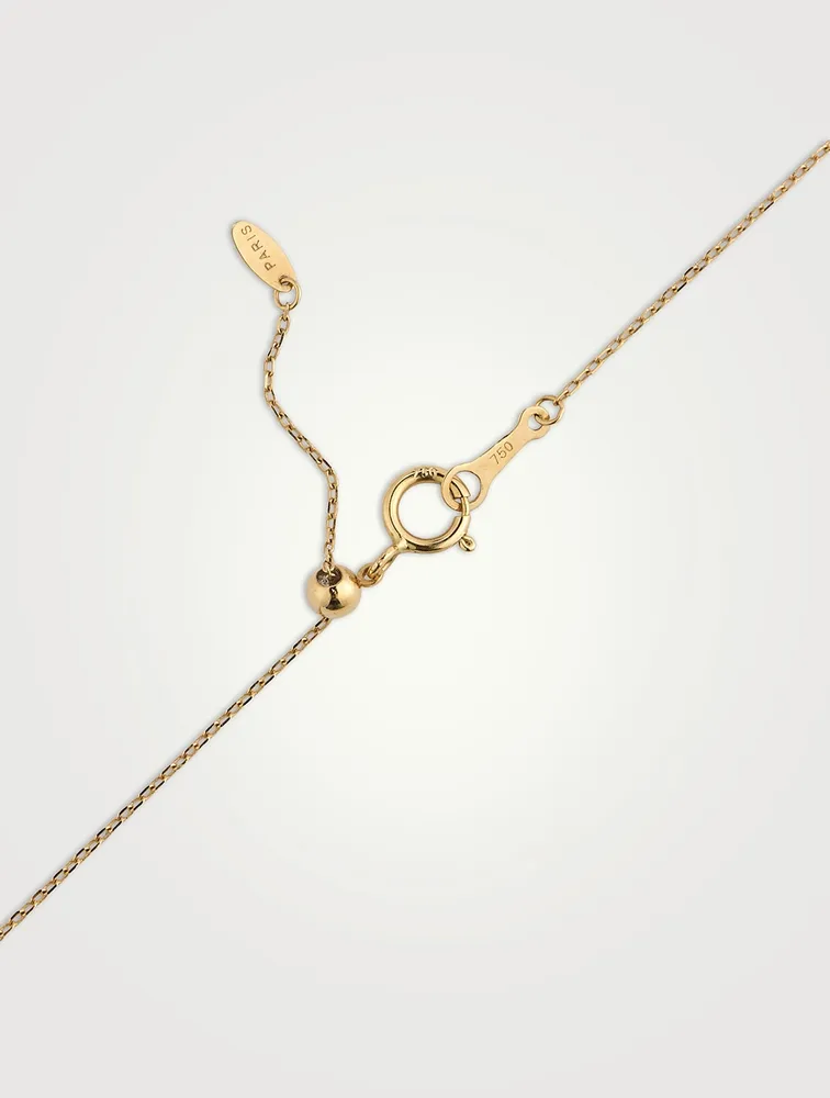 Danaé 18K Gold Necklace With Diamonds