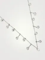 Danaé 18K White Gold Choker Necklace With Diamonds