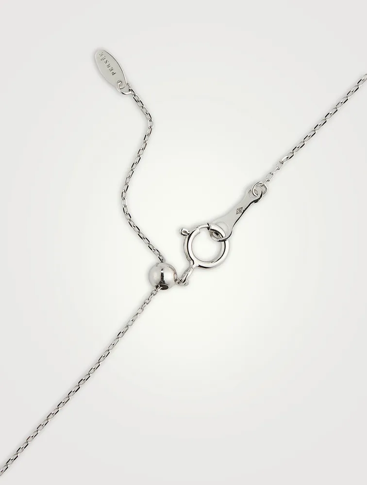 Danaé 18K White Gold Choker Necklace With Diamonds