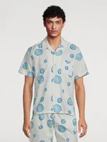 Pool Corduroy Shirt Boule Print