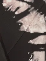 Double-Breasted Blazer Iris Print