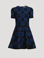 Iris Jacquard Knit Mini Dress