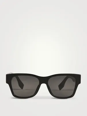 O'Lock Square Sunglasses With Crystals