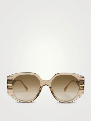 Fendigraphy Round Sunglasses