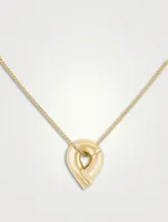 Mini Oera 18K Gold Pendant Necklace