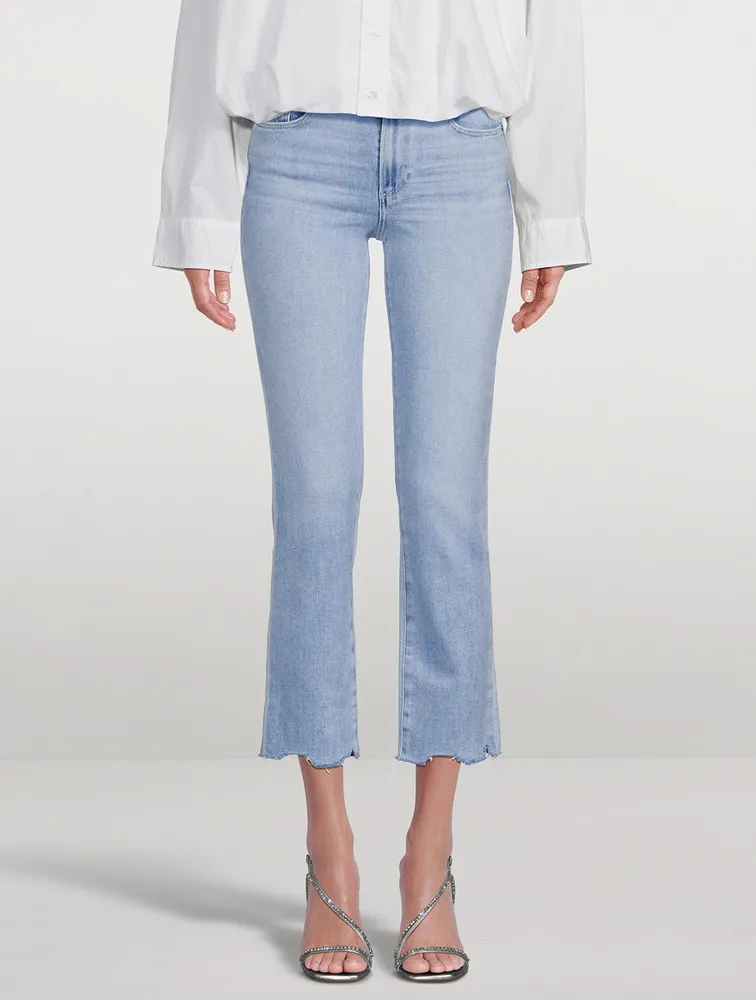 Cindy Ultra High-Rise Straight-Leg Jeans